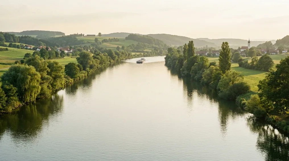 Die Donau in Bayern - breiter Strom durch Schwaben und die Oberpfalz