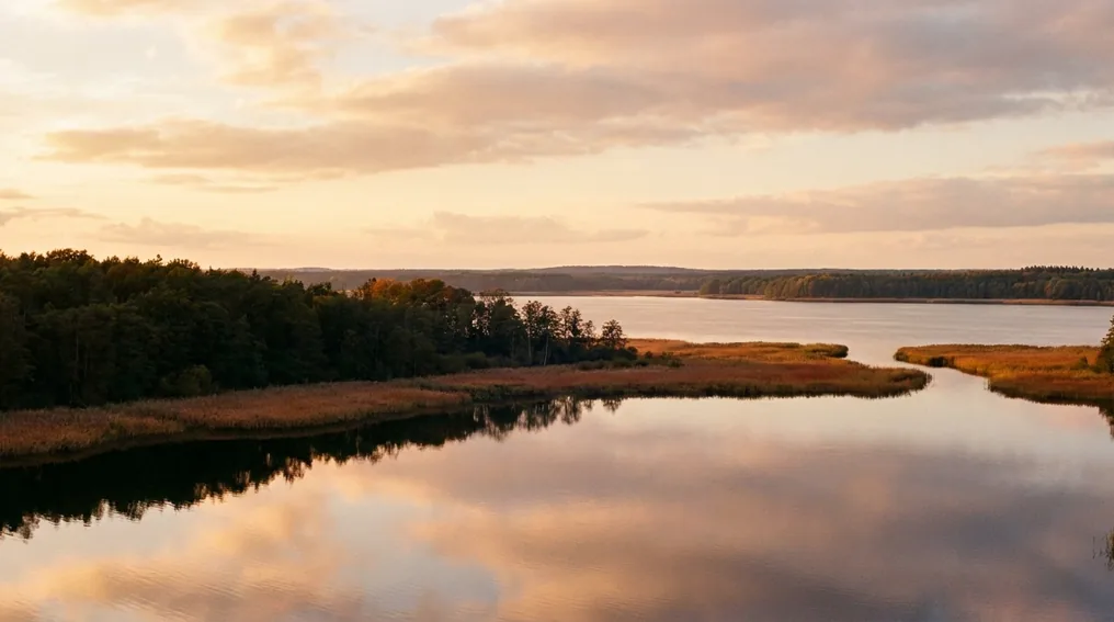 Der Plauer See am Westende der Mecklenburgischen Großseenkette