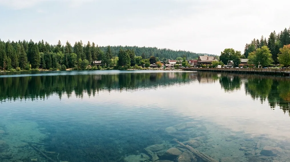 Der Tollensesee - tiefer Klarwassersee bei Neubrandenburg